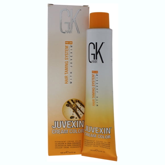 Sistema de Domesticación Del Cabello Global Keratin Color Crema Juvexin #6 Rubio Oscuro 3.4 oz