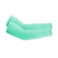 thumbnail image 2 of Sun Protection Cooling Arm Sleeves for Men and Women Ice Silk Breathable Compression Sleeves for Cycling Running Fishing Hiking Tennis Mint Green, 2 of 3