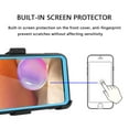 thumbnail image 4 of SOATUTO for Samsung A32 5G Case Full-Body Protective Built-in Screen Protector Kicksand Belt Clip Heavy Duty Dustproof Shockproof Anti-Scratch Armor Cover Samsung Galaxy A32 5G 4G - Blue, 4 of 7