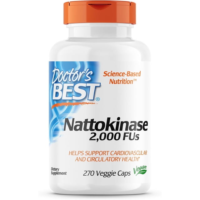 Doctor's Best Nattokinase 2.000 Fus 90 Cápsulas