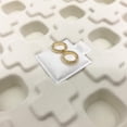 thumbnail image 4 of 1" x 1" Plain Puff Earring Cards, Jewelry Display Pack of 100, 4 of 4