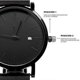 thumbnail image 2 of Reloj Análogo para Hombre con Ventana para Fechador Correa de Cuero Genérico NERO, 2 of 7