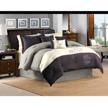 Plum Comforter Set - Riverbrook Home Glenberry 7-Piece Bedding Comforter Set
