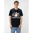 thumbnail image 1 of Camiseta de algodón 100 % de 220 g para mujer, diseño "Corgi Dog Love", ideal para el tiempo libre., 1 of 7