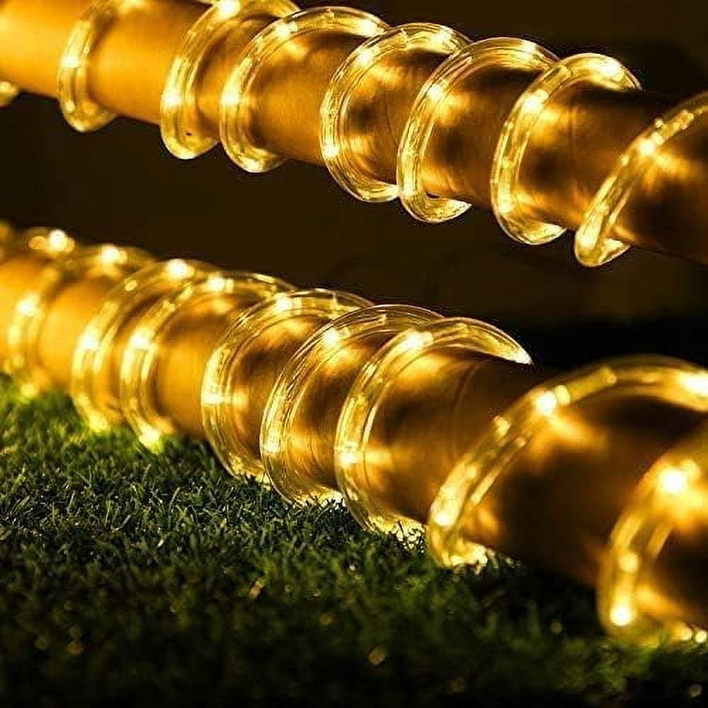 330FT LED Rope Lights Outdoor,Tube String Lights,Connectable Lighting for Garden, Patio, Bedroom, Party, Wedding, Christmas Decor (Warm White)