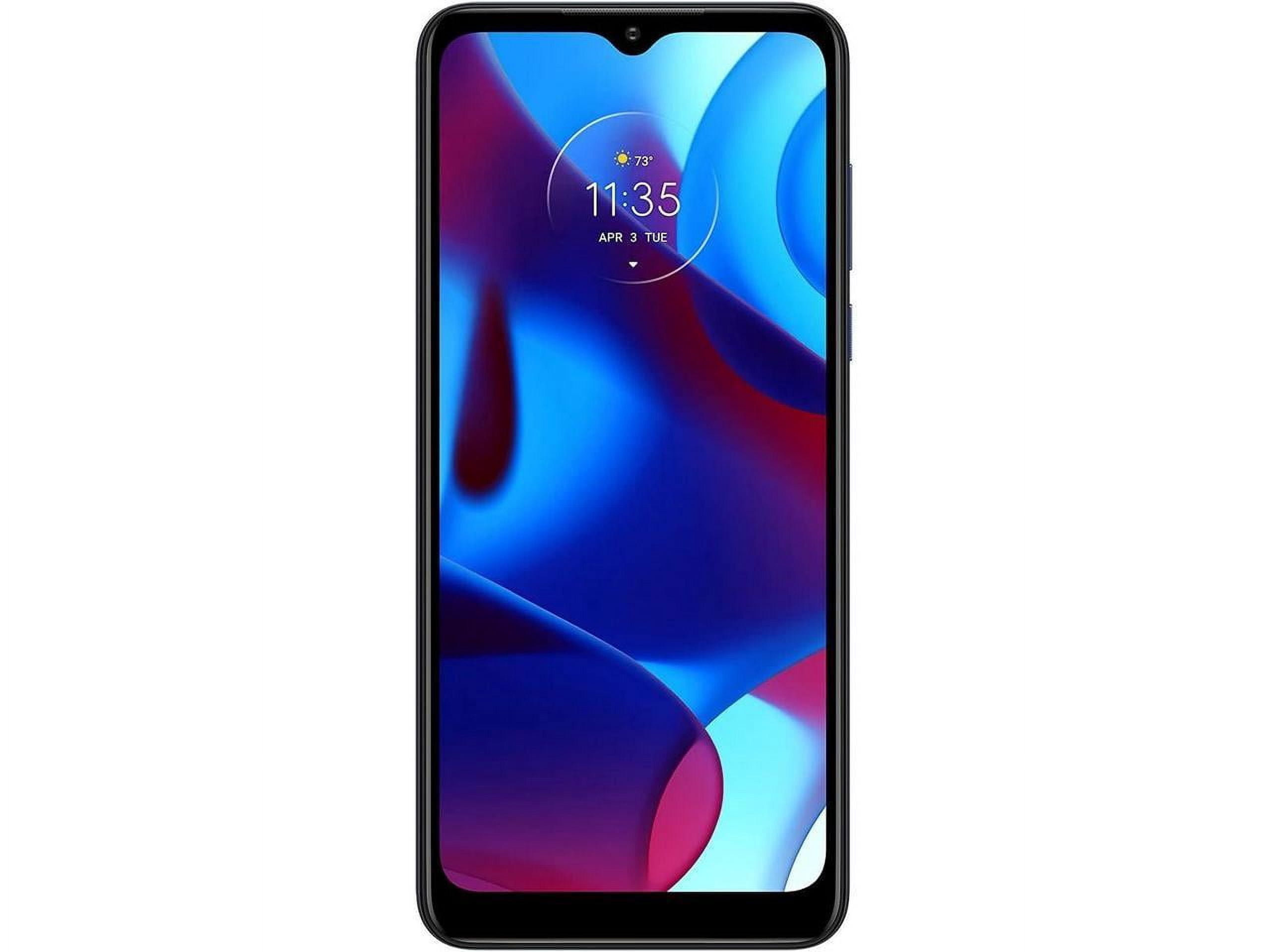 Moto Motorola G Pure 32GB ROM Cell Phone (Unlocked), Deep Indigo