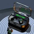 thumbnail image 2 of Haut-parleurs Bluetooth Sans Fil, Écouteurs Intra-Auriculaires True Wireless Bluetooth 5.3 avec Chargement Sans Fil Résistants à la Sueur avec, 2 of 9