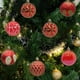 thumbnail image 5 of Set de adornos navideños inquebrantables de 12 piezas | Decoraciones de árbol navideño de plástico multiestilo – azul, dorado, rojo, verde menta, rosa | Ligero, fácil de colgar para casa, fiesta o, 5 of 8