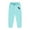 Mint Green, variant on Boys Joggers Wide Leg Sweatpants Vintage Straight Leg Active Jogger Sweatpants Loose Casual Travel Pants Trousers for Kids