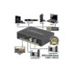 thumbnail image 1 of KEHIPI HDMI audio extractor, HDMI to HDMI audio optical fiber and RCA (L/R) stereo analog output vid, 1 of 5