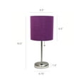 thumbnail image 3 of LimeLights Stick Lamp with USB charging port and Fabric Shade 2 Pack Set, 3 of 8