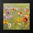 thumbnail image 2 of Novak, Shirley 12x12 Black Modern Framed Museum Art Print Titled - Champ de Fleur I, 2 of 5