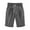 Grey, variant on Womens Bermuda Shorts Lightweight Outdoor Wear Elastic Waist Knee Length Plus Size Loose Fit Pocket Shorts Outdoor Ripstop Shorts
