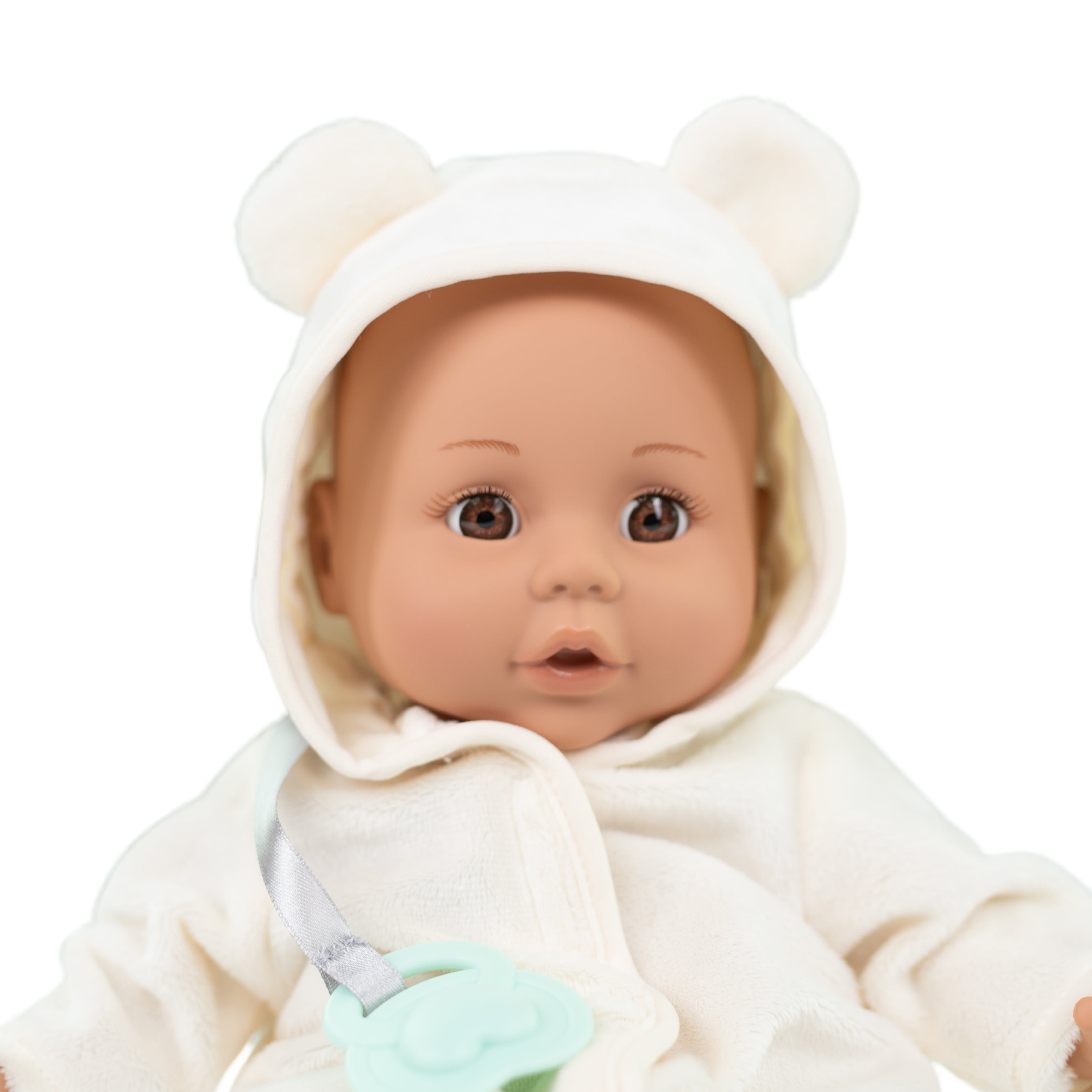 My Sweet Love 14-inch My Cuddly Baby® Doll, Ivory Onesie Outfit
