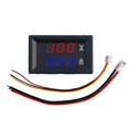 thumbnail image 2 of 2PCS 0.28Inch Digital Volt Amp Voltmeter Ammeter Meter DC 100V 50A 3 Bits Voltage Current Tester wi, 2 of 5