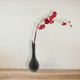 thumbnail image 4 of 1 florero de apertura estrecha para arreglos florales (negro), 4 of 6