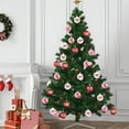 thumbnail image 3 of JoyMoreHome 2.36Inch Valentine's Day Ball Ornaments - 12 Pcs Red, Pink, White Hanging Baubles Set for Romantic Letter Tree Decoration, 3 of 9