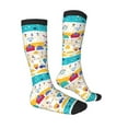 thumbnail image 3 of Haiem Funny Farm Socks, Funny Novelty Crazy Design Cotton Socks Sports Socks Knee High Socks For Men, Women,1Pairs - Gift For Working Friends, 3 of 9