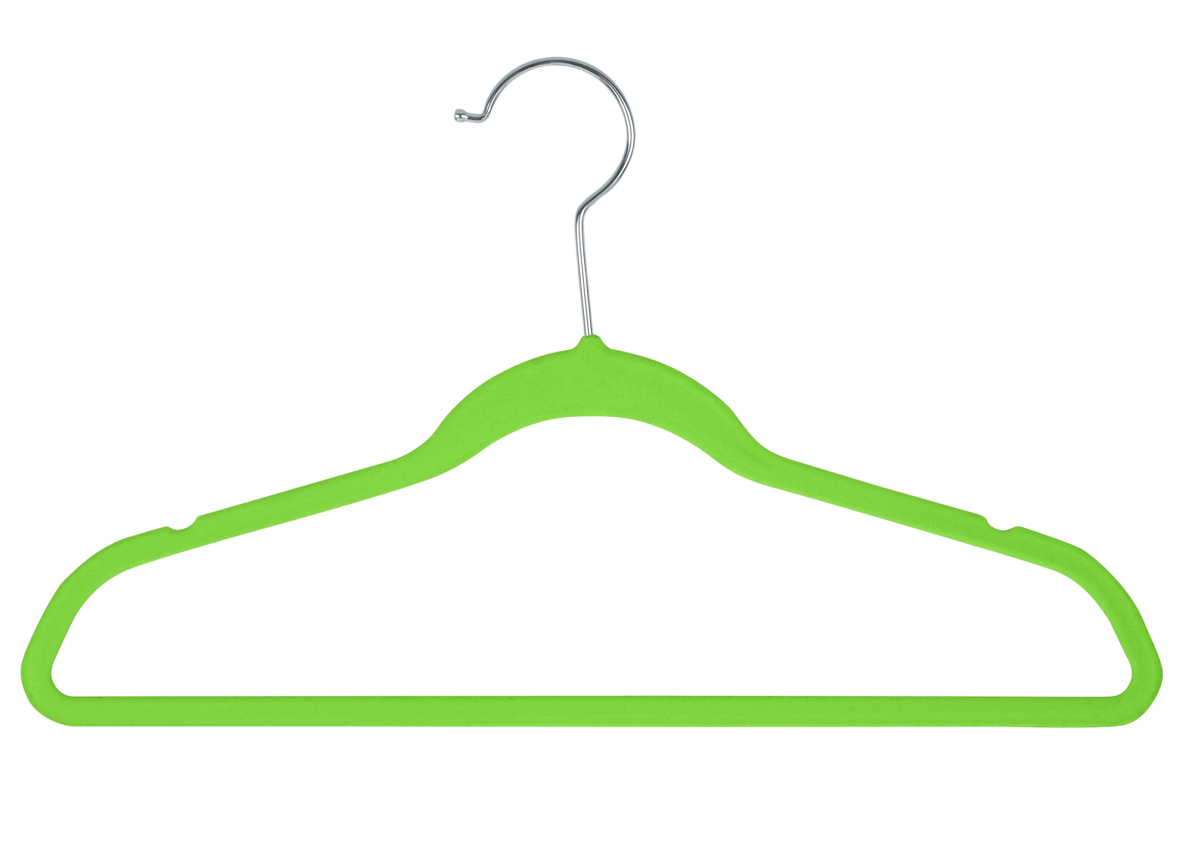Simplify Kids Velvet Shirt Hangers, 25-Pack photo 3