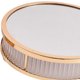 thumbnail image 3 of Bandeja de tocador redonda Exhibición de baratijas Mesa de almacenamiento Caja Bandeja de espejo para llaves Bandeja de servicio para , 30cmx7cm Baoblaze Bandeja de tocador, 3 of 7