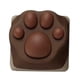 thumbnail image 2 of Teclado mecánico de silicona con forma de pata de gato para Cherry, accesorios profesionales marrón, 2 of 9