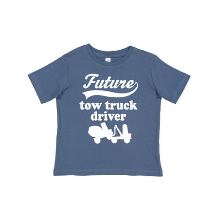 

Inktastic Future Tow Truck Driver Childs Gift Gift Toddler Boy Girl T-Shirt