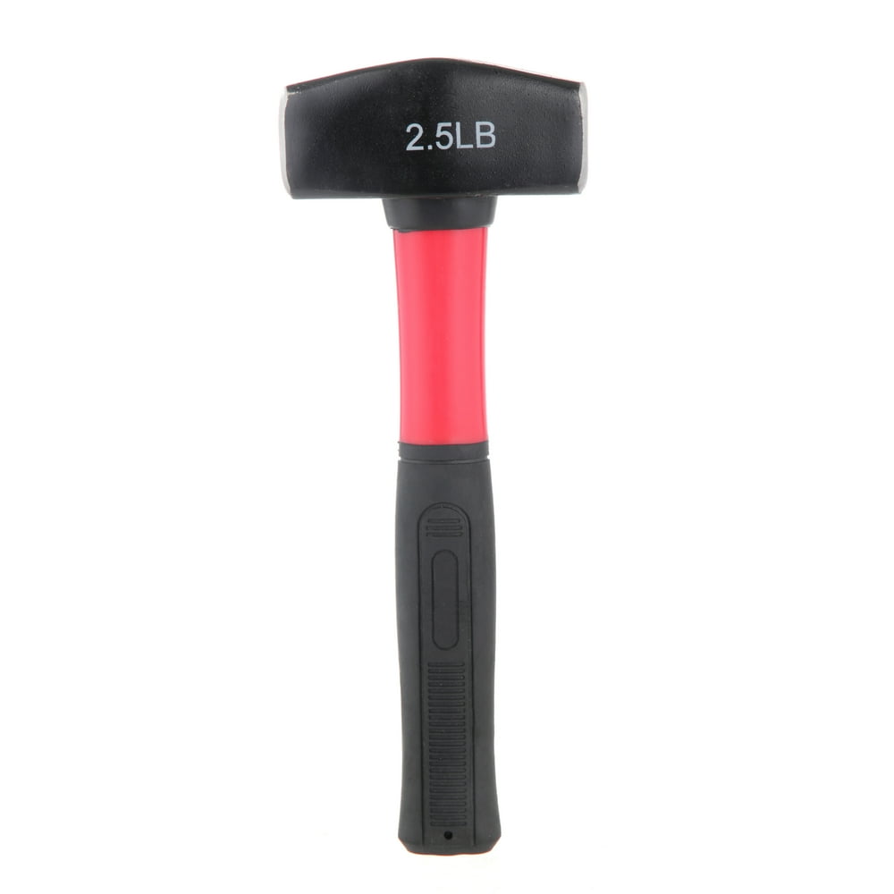 Hyper Tough TH50006A 2.5 Pound Hand Sledge Hammer W/ Sure Grip Handle