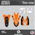 thumbnail image 4 of Kalair GFX Graphics Kit for Yamaha YZ250 (2015-2021) Speed Series, 4 of 5