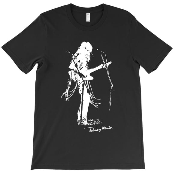 Johnny Winter Themed Music and Band Fan Vibe Graphic Design for Lovers G26271 Unisex T-Shirt, Up to Size 5XL