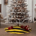 thumbnail image 6 of Kll Bee Stripe Christmas Tree Skirt 48",Party Decorations Farmhouse For Christmas Decorations Holiday Party, 6 of 8