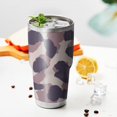 thumbnail image 3 of 30oz Pink and Purple Of Leopard Print Tumblers Stainless Steel Tumbler with Lid and Straw,Vacuum Insulated Double Wall Travel Tumbler Cups Mug with Cleaning Brush for Coffee,Tea, 3 of 7