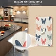 thumbnail image 5 of Yayeee Blank Wall Plate Cover 1-Gang 4.5"x2.7" Home Unused Decorative Outlet, Orange Butterflies, 5 of 7