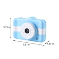 thumbnail image 4 of VANLOFE Digital Cameras Digital Camera For Kids Photography And Video Durable Easy To Use 1080p Front And Rear Dual Cameras Video And Selfie Record Life Digital Camera, 4 of 7