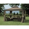 Replacement Canopy set (Deluxe) for L-GZ399PAL-1B 10X12 Alum Fabric Gazebo
