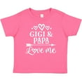 thumbnail image 3 of Inktastic Gigi and Papa Love Me Boys or Girls Baby T-Shirt, 3 of 5