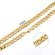 thumbnail image 1 of Jiayiqi, collar de cadena de cuerda de 2mm-7mm, gargantilla resistente al agua que nunca se decolora, joyería para hombres y mujeres, cadenas de Color plateado, regalo Tan Jianjun unisex, 1 of 2