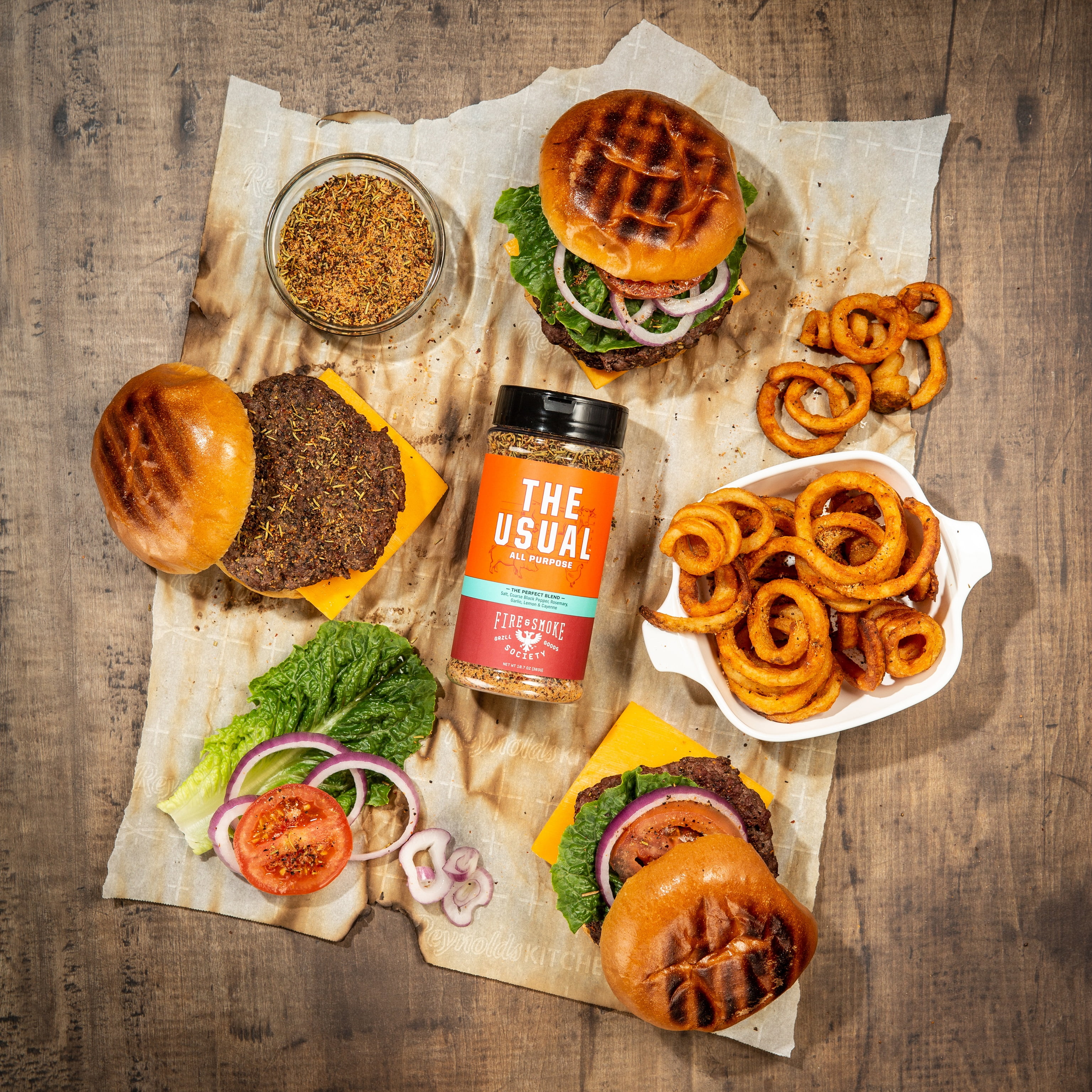 🚨 New Seasoning Alert!🚨 Burger - Fire & Smoke Society