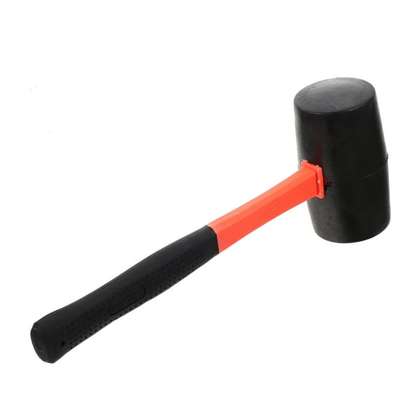 Raindrops Mallet Hammer Replacement Rubber Fiber Handle 1Pack 13.6x4.9in