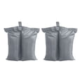 thumbnail image 1 of 2 Pcs Sacs de Sable en Tissu Oxford Sacs de Sable pour Gazebo Sac de Sable en Tissu Oxford Base de Parasol Sacs de Poids Fournitures Extérieures, Gris, 1 of 9
