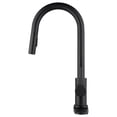 thumbnail image 3 of Dura Faucet DF-NMK540-MB  Kitchen Faucet Matte Black, 3 of 8