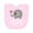 AD-Pink, variant on Inktastic My Oma Loves Me Grandchild Newborn Bib