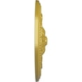 thumbnail image 4 of Ekena Millwork 16"OD x 2 1/4"P Wigan Ceiling Medallion, Hand-Painted Rich Gold, 4 of 6