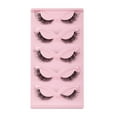 thumbnail image 6 of HY5-10(J)$Hot sale 5 pairs of oblique flying fox false eyelashes natural thick eyelashes simulated cat eye eyelashes, 6 of 6