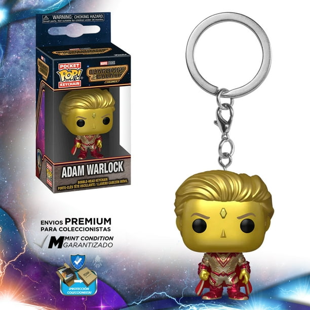 Llavero Funko Pop Adam Warlock Guardianes De La Galaxia Marvel Original Volumen 3