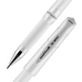 thumbnail image 2 of uniball Gel Impact Gel Pens, Bold Point, 1.0mm, Gold/Silver/White Ink, 3 Count, 2 of 7