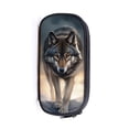 thumbnail image 5 of Estuche para lápices con estampado de luna fresca y lobo aullando, estuche para cosméticos para mujeres, estuche para lápices de moda para adolescentes, útiles escolares, regalo, 5 of 5