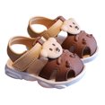 thumbnail image 5 of Gubotare Water Shoes Toddler Infant Baby Girl Boy Sandals Comfort Premium Summer Outdoor Casual Beach Shoes Size 4 (Coffee,4 Toddler), 5 of 5
