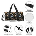 thumbnail image 6 of Haiem Mushrooms and Autumn Leaves Pattern Gym Bag for Women Men, Waterproof Travel Duffel Bags, Personal Item Travel Bag Weekender Bag with Shoes Compartment & Wet Pocket, 6 of 8