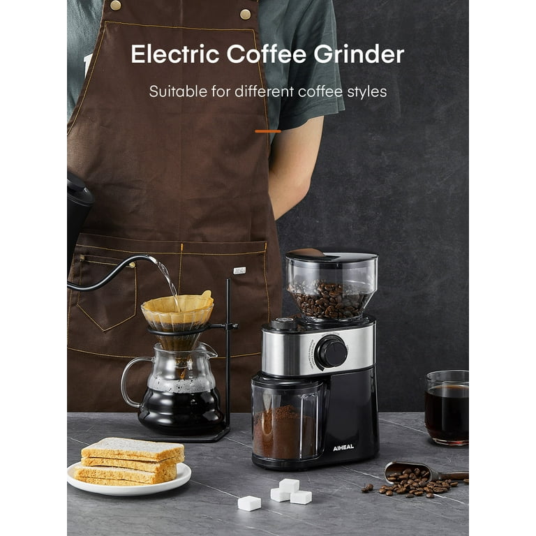 Top Brands Bottom Prices Electric Burr Coffee Grinder, Coffee Bean