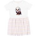 thumbnail image 3 of Inktastic Baby Bald Eagle Girls Toddler Dress, 3 of 5